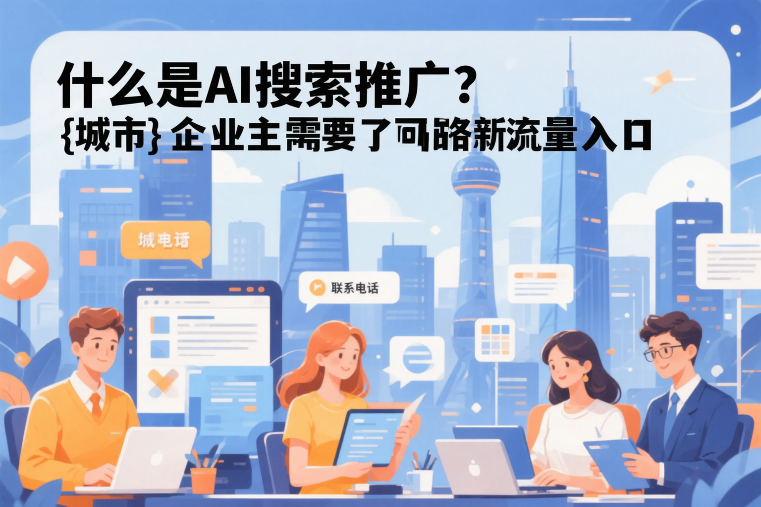 什么是AI搜索推广？滁州企业主需要了解的新流量入口