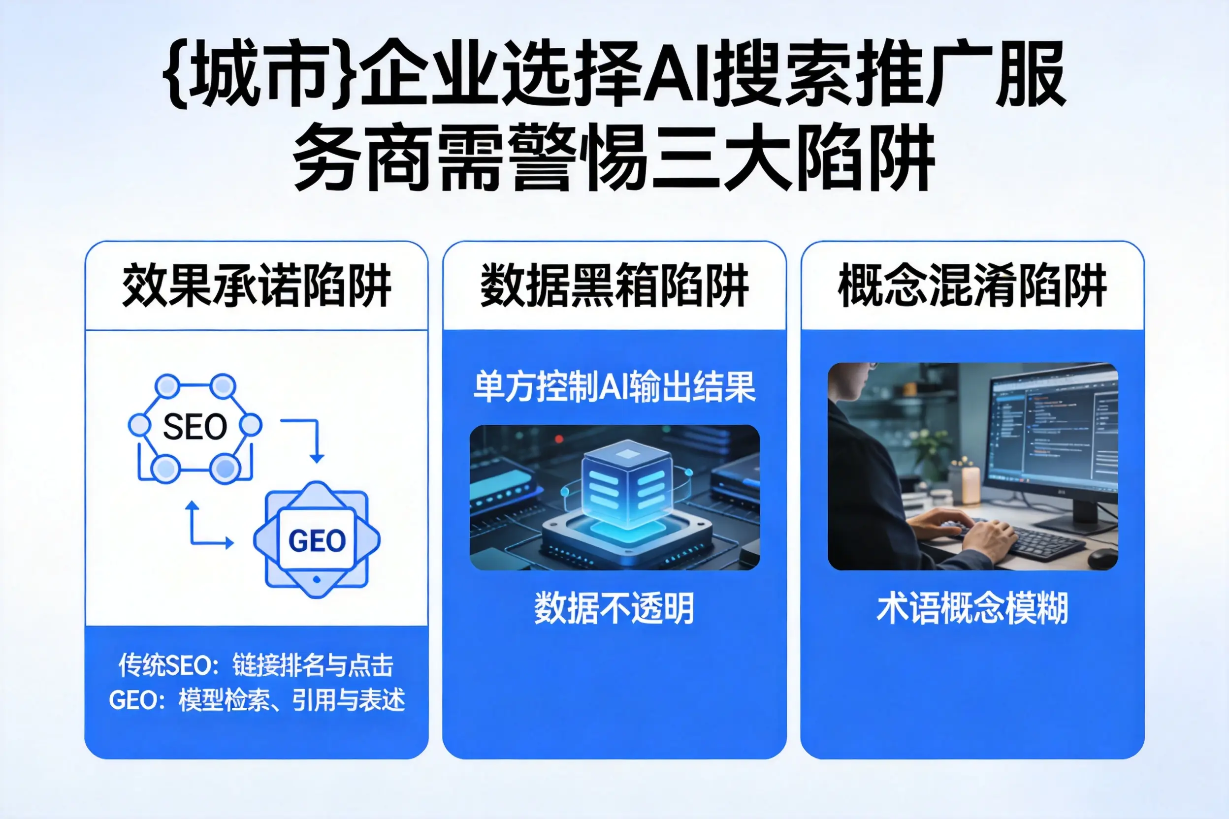 滁州企业选择AI搜索推广服务商需警惕三大陷阱