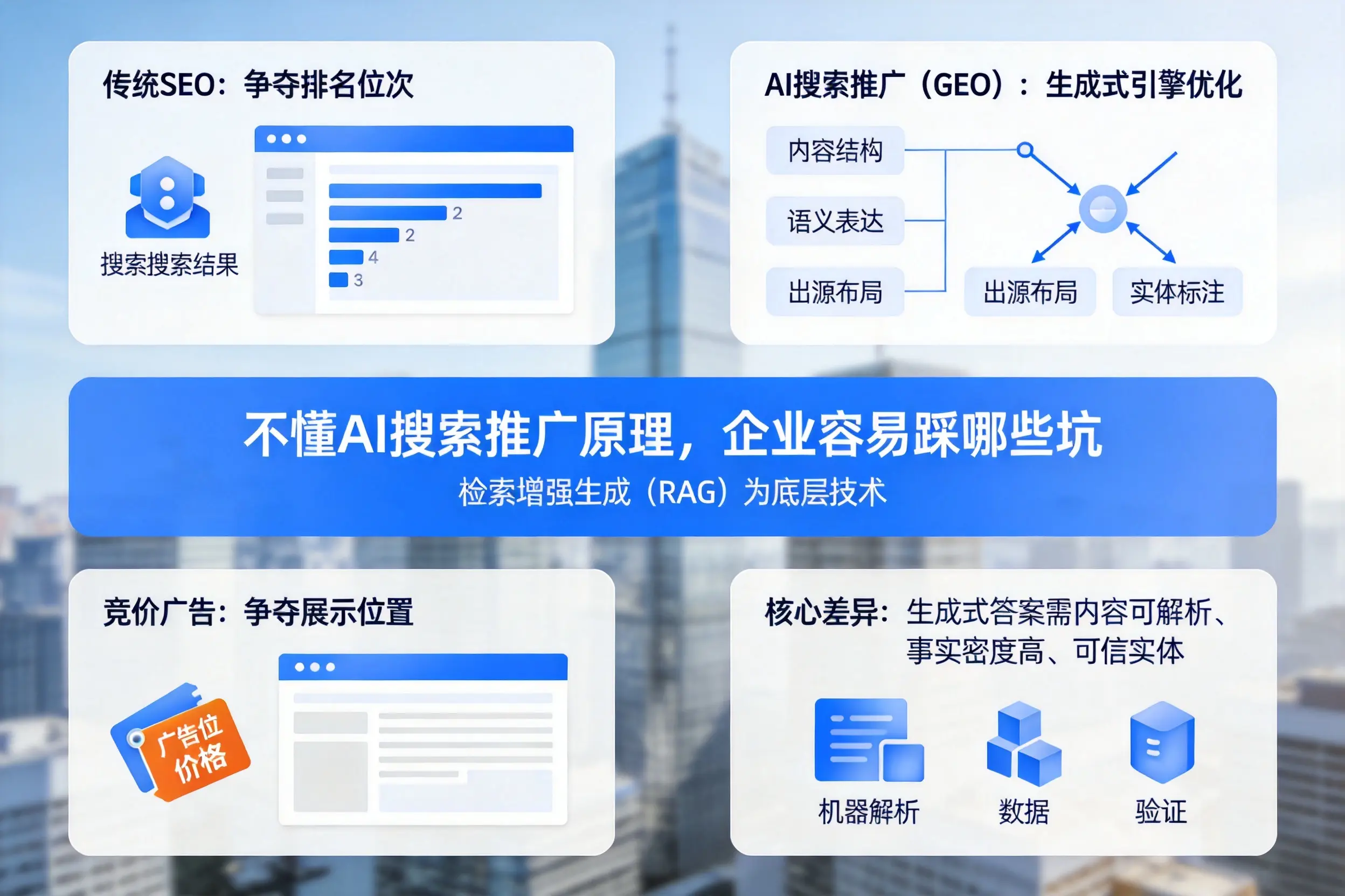 不懂AI搜索推广原理，滁州企业容易踩哪些坑