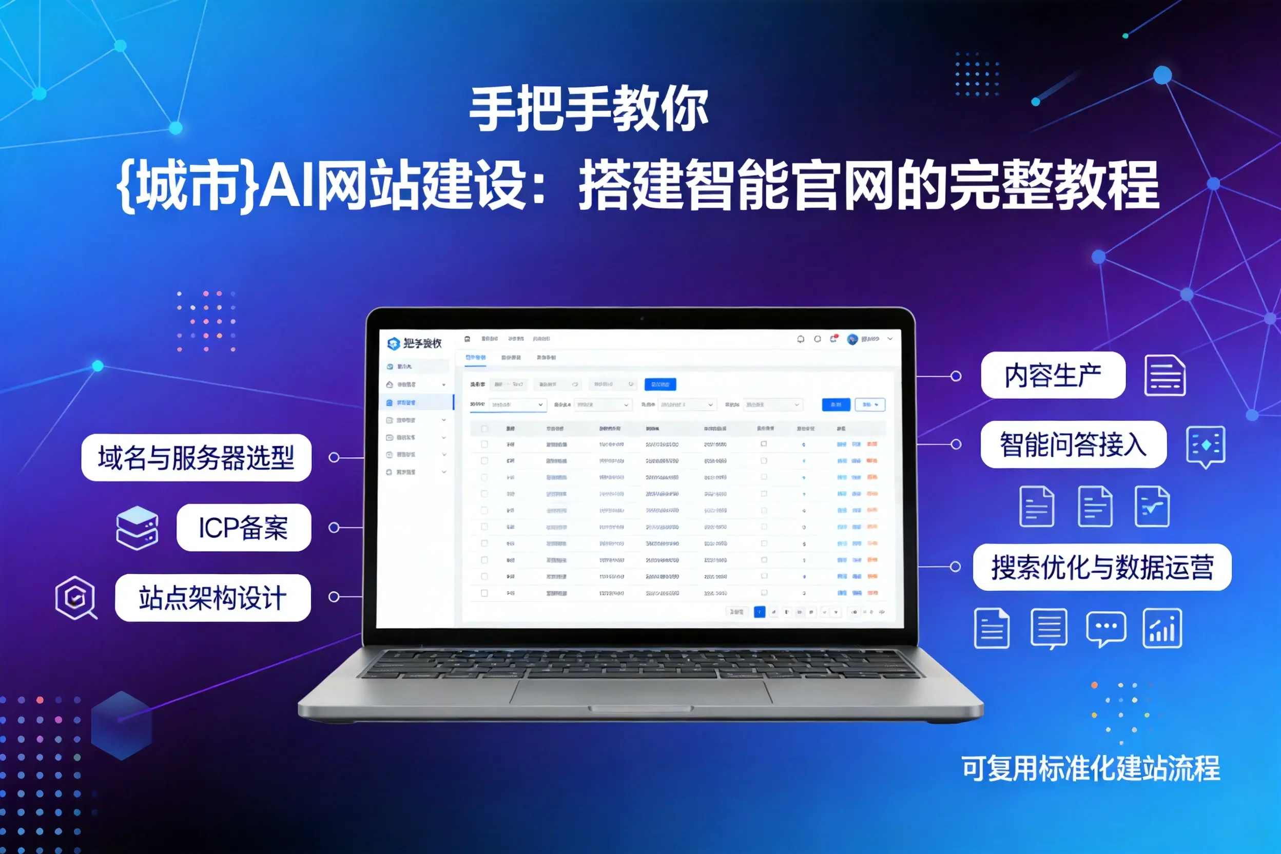 手把手教你滁州AI网站建设：搭建智能官网的完整教程