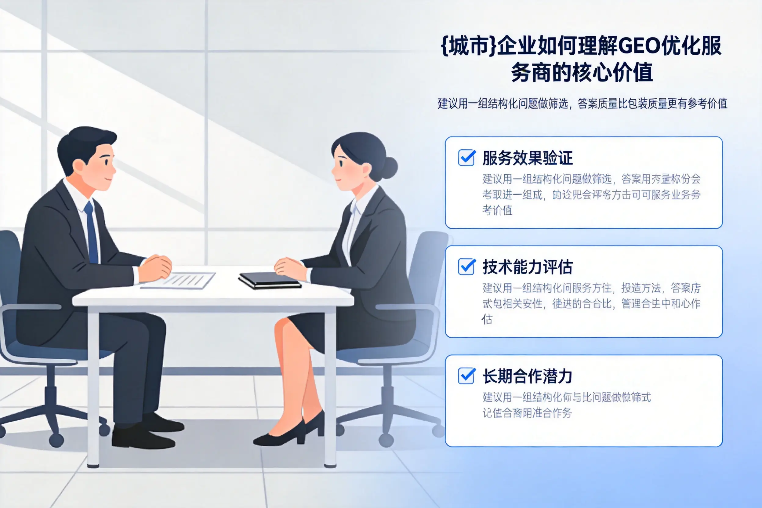 滁州企业如何理解GEO优化服务商的核心价值