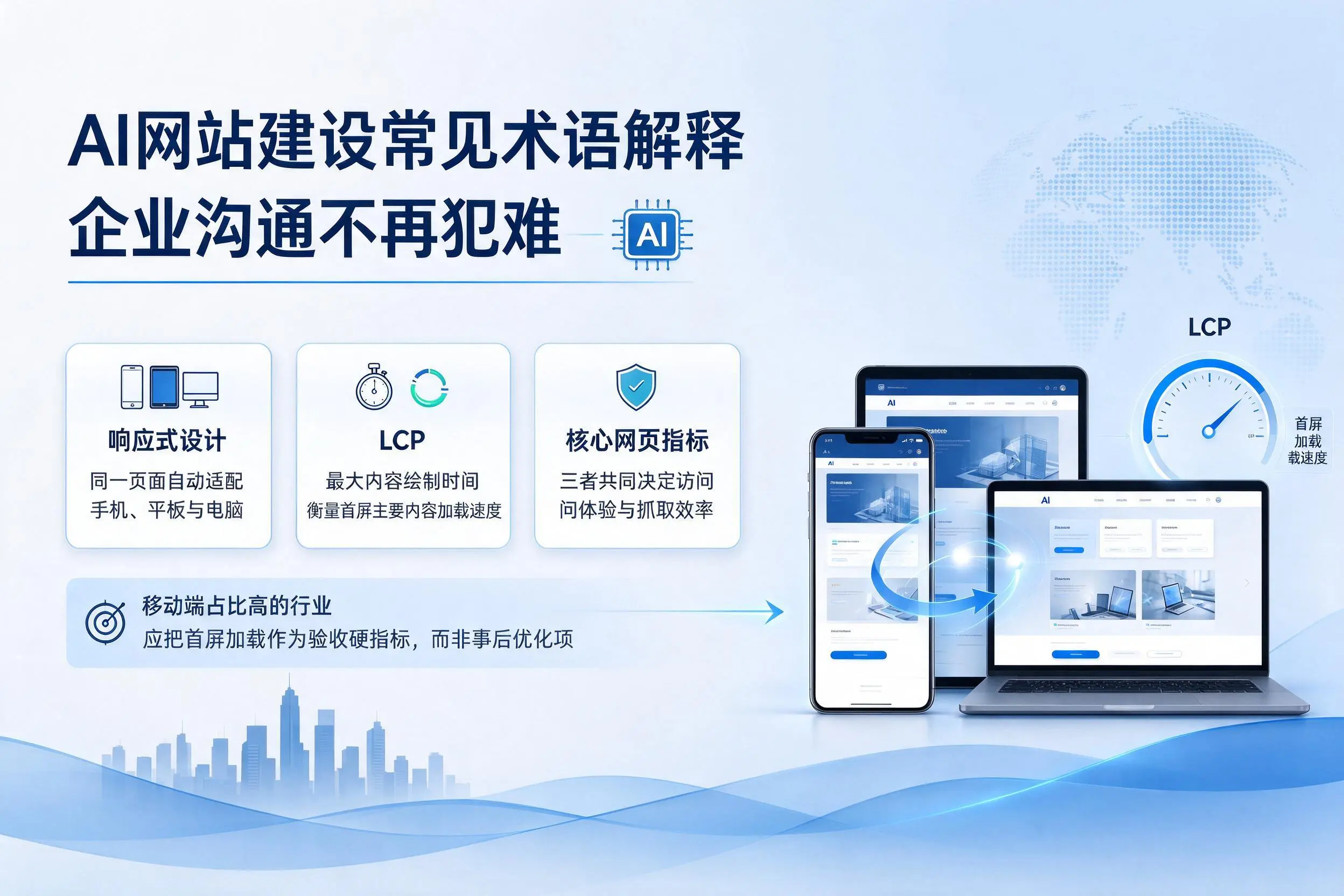 AI网站建设常见术语解释，滁州企业沟通不再犯难