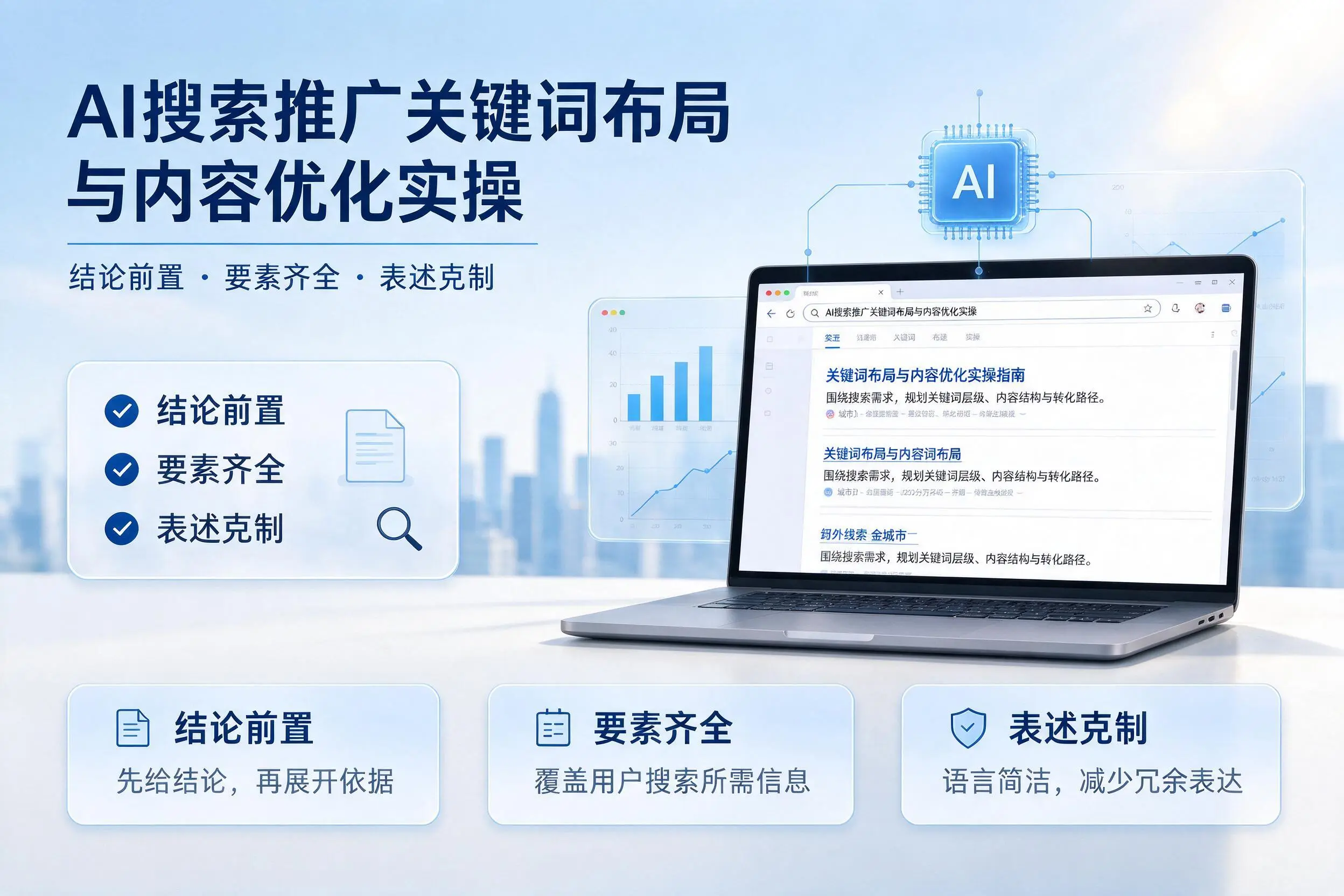 滁州AI搜索推广关键词布局与内容优化实操